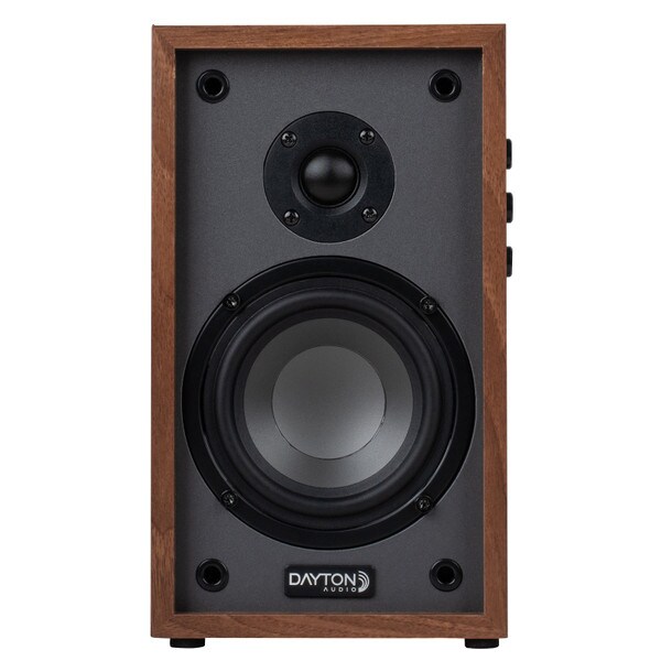 Main product image for Dayton Audio Classic B40A Powered Bluetooth Bookshelf Speaker Pair Wood300-259